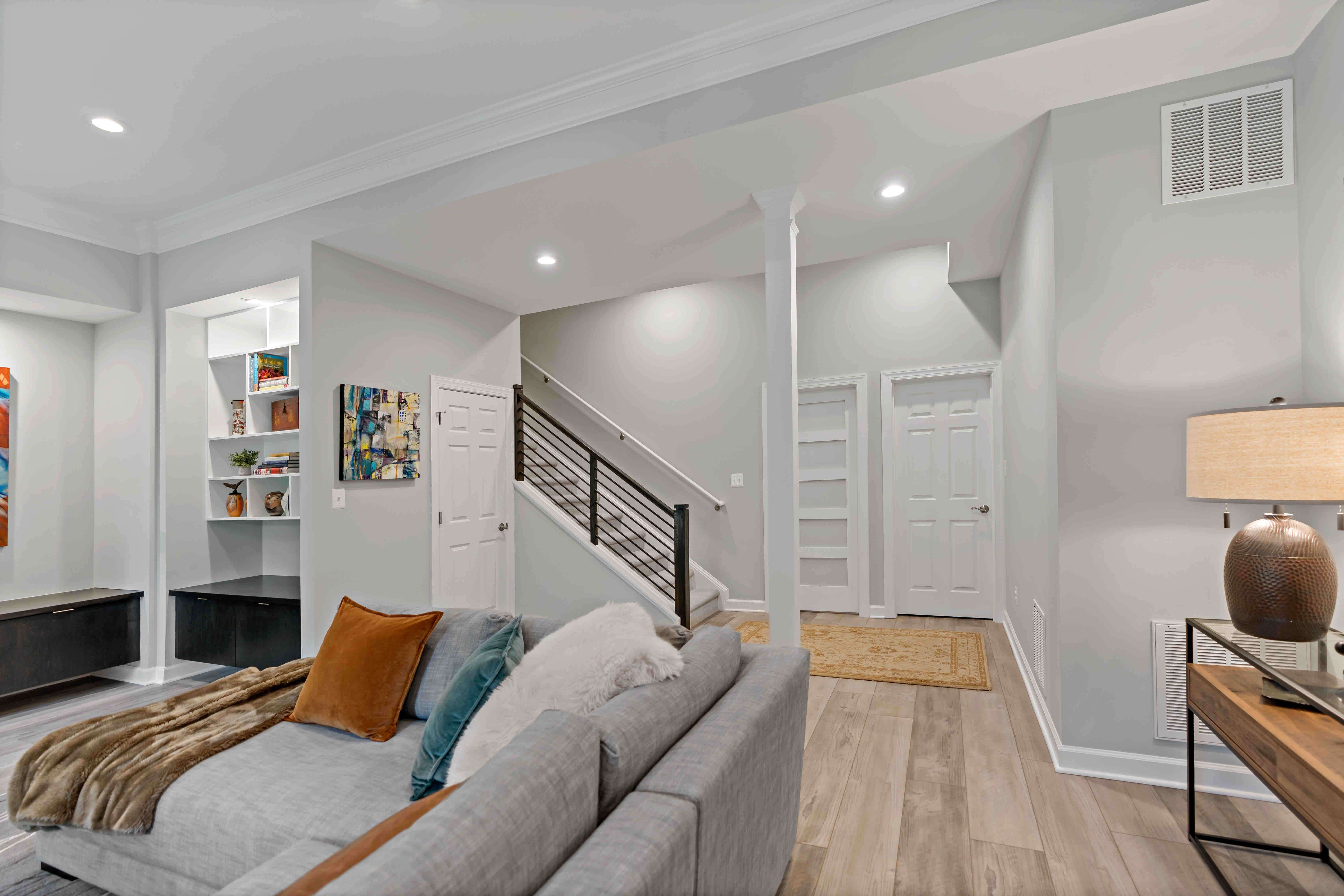 Stunning Falls Church Basement Transformation Showcases Generous Family